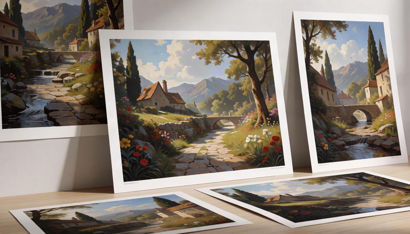 Portfolio printing for presentations